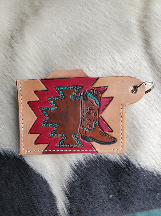 Aztec Boot Wallet