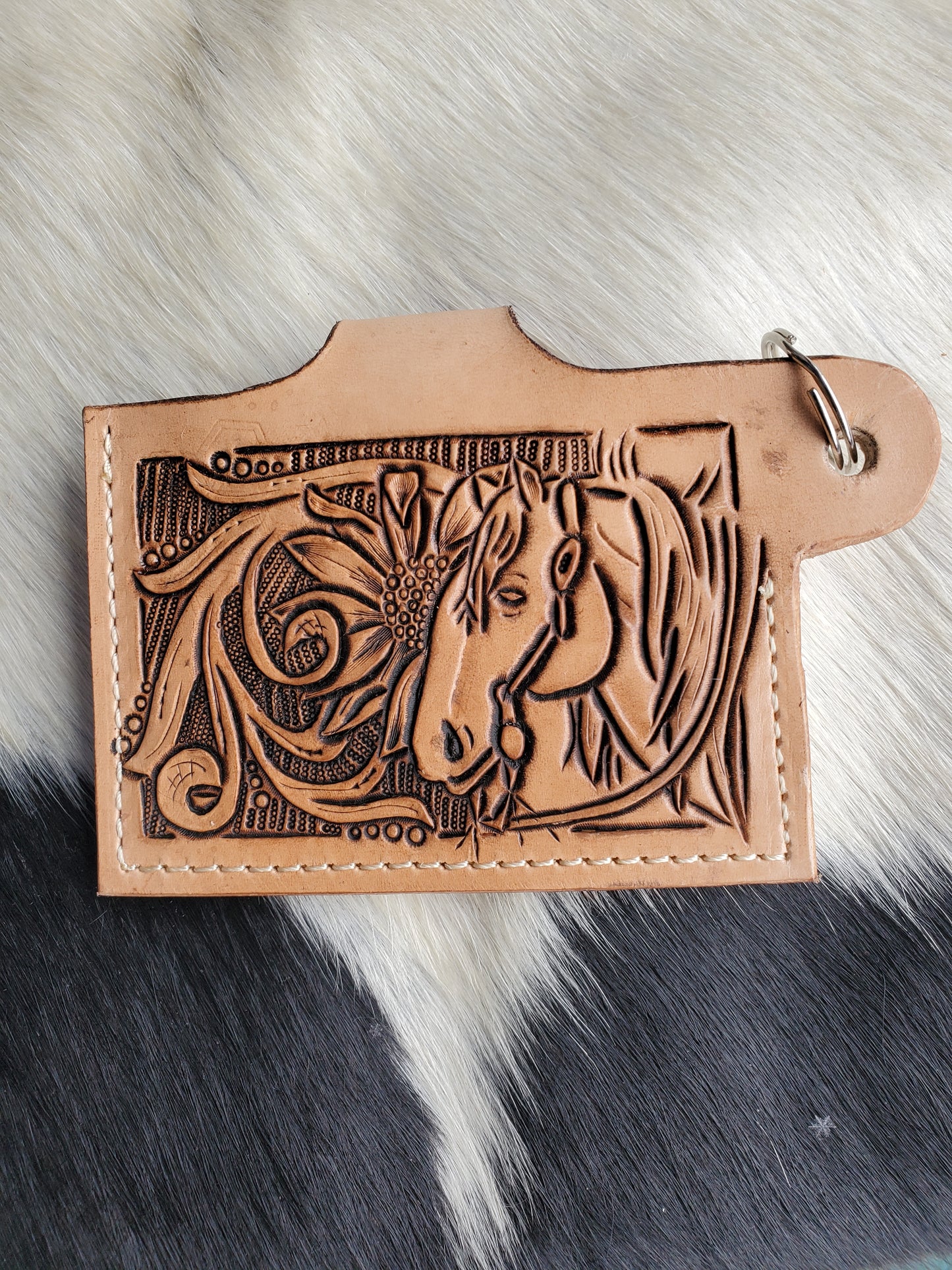 Horse & Sunflower Card Wallet